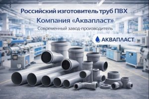 РОССИЙСКИЙ ИЗГОТОВИТЕЛЬ ТРУБ ПВХ: ОСОБЕННОСТИ ПРОИЗВОДСТВА, СФЕРЫ ПРИМЕНЕНИЯ И РОЛЬ ОТЕЧЕСТВЕННЫХ ПРЕДПРИЯТИЙ