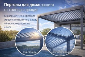 Перголы для дома: назначение, конструктивные решения и влияние на комфорт проживания