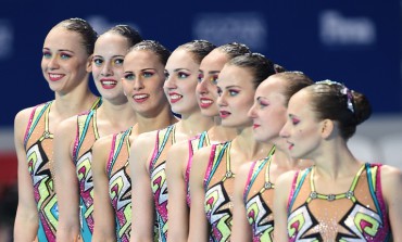 Российские синхронистки выиграли золото в ЧМ-2015 в групповых упражнениях