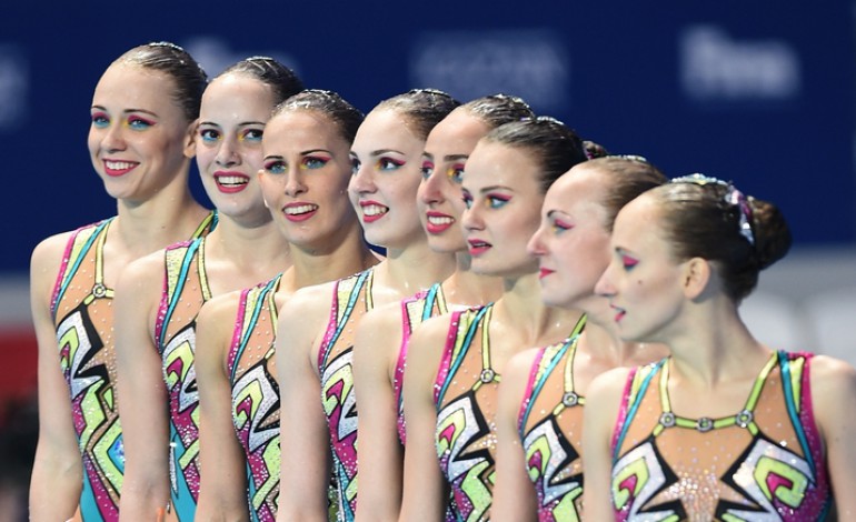 Российские синхронистки выиграли золото в ЧМ-2015 в групповых упражнениях