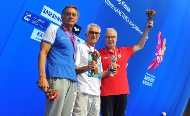 В Казани разыграны последние медали турнира пловцов в категории «Мастерс»
