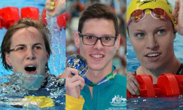 Бронте Кэмпбелл и Эмили Сибом – лучшие пловчихи Австралии 2015 года, Митчел Ларкин – лучший пловец