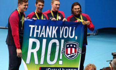 Фееричное завершение плавательного турнира Олимпиады-2016 в Рио